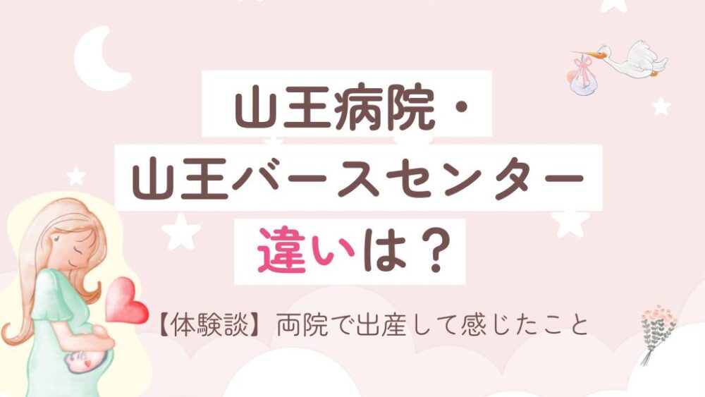 山王病院と山王バースセンターの違いは？