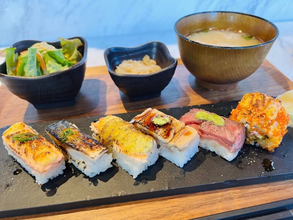 炙り寿司ランチセット