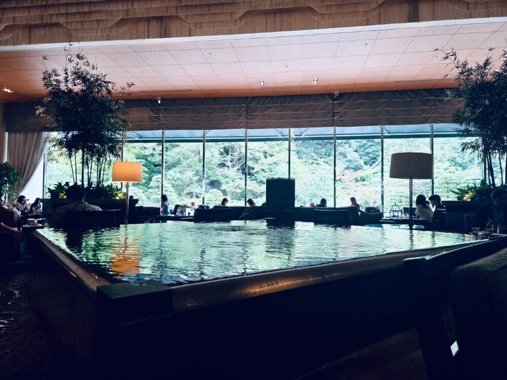 ラウンジ・バンブーからの景色