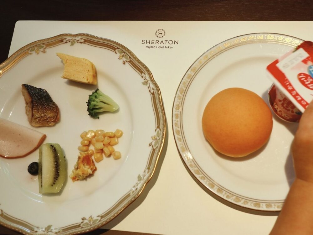 2歳の子供用の朝食