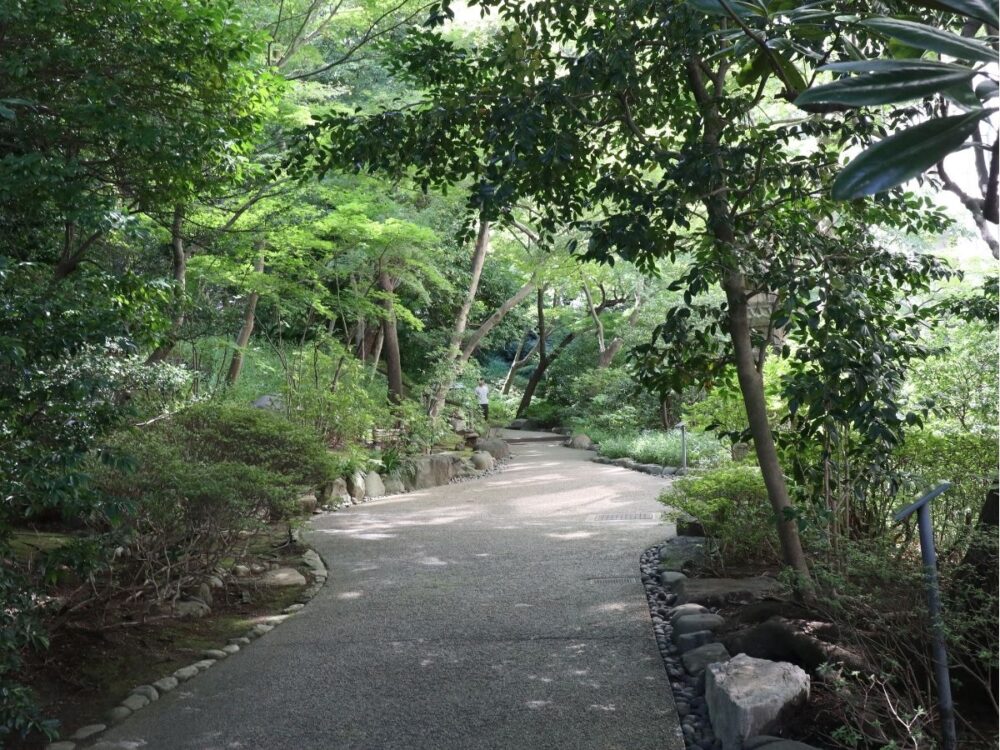 シェラトンの庭園