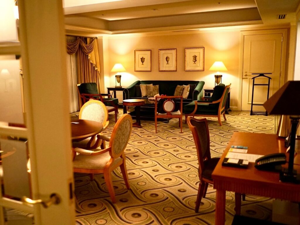 ウェスティン東京のスイートルーム