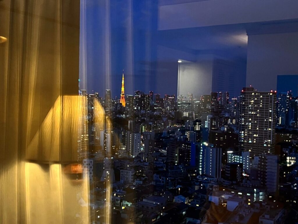 ウェスティン東京からの夜景
