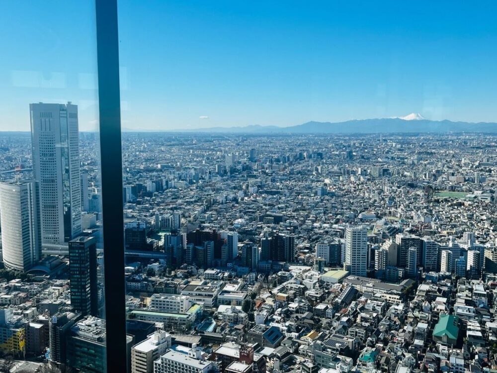 北展望室からの眺望