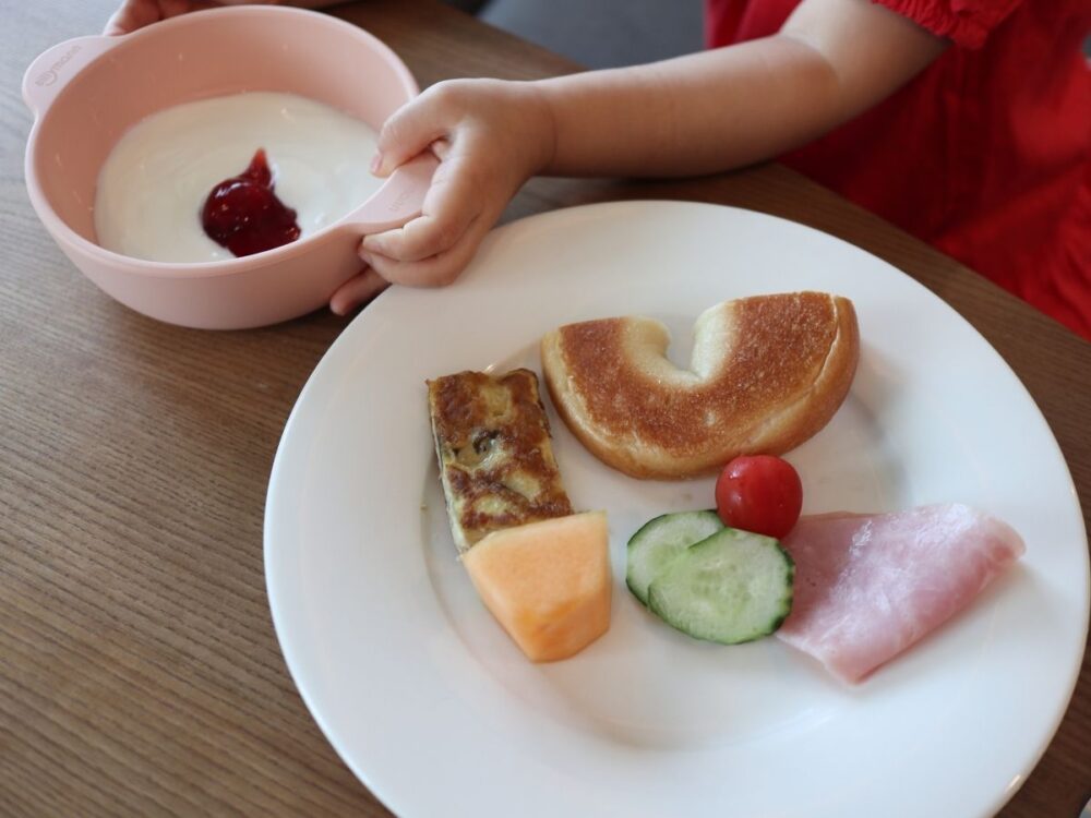 子ども用の朝食