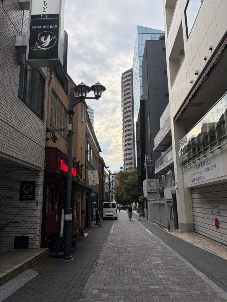 龍土美術館通り
